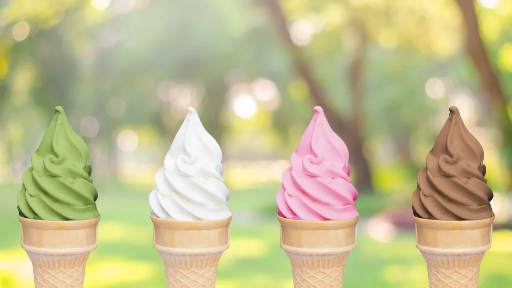 Soft Serve Ice creme